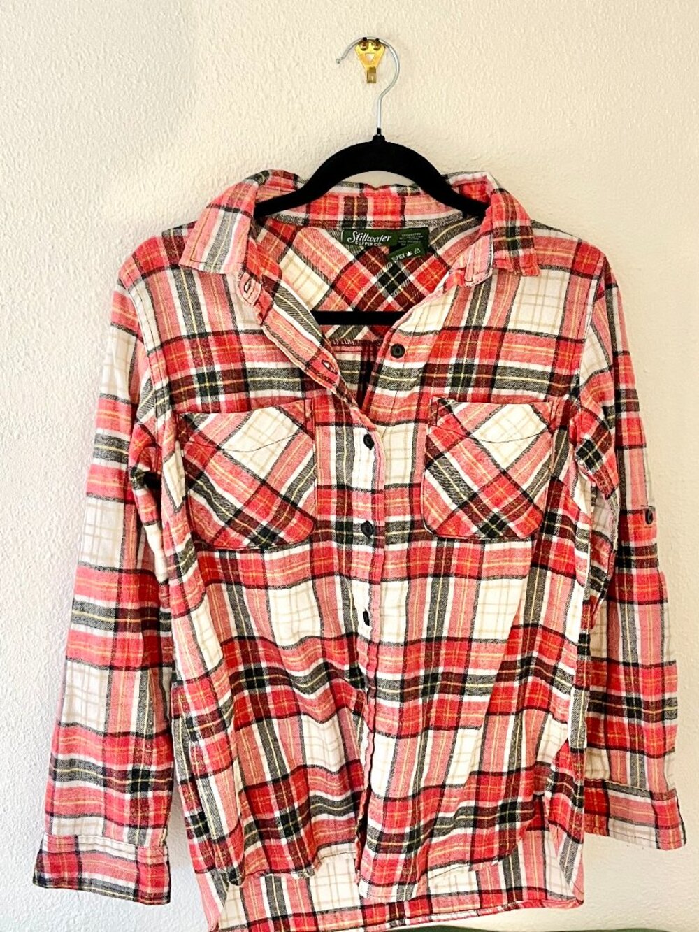 Pink Plaid Flannel Stillwater Supply Co.
